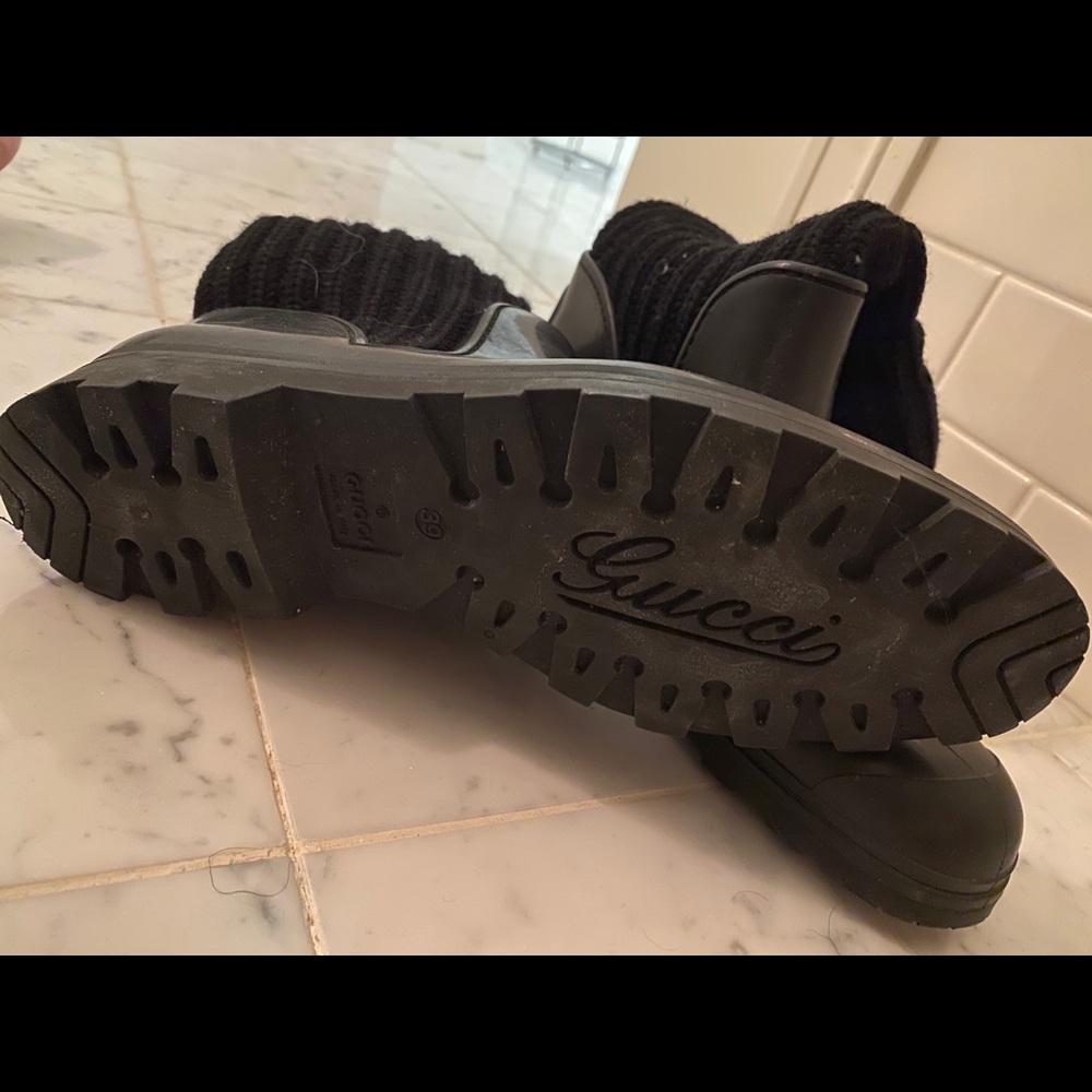 Vintage Gucci Sock Booties Waterproof